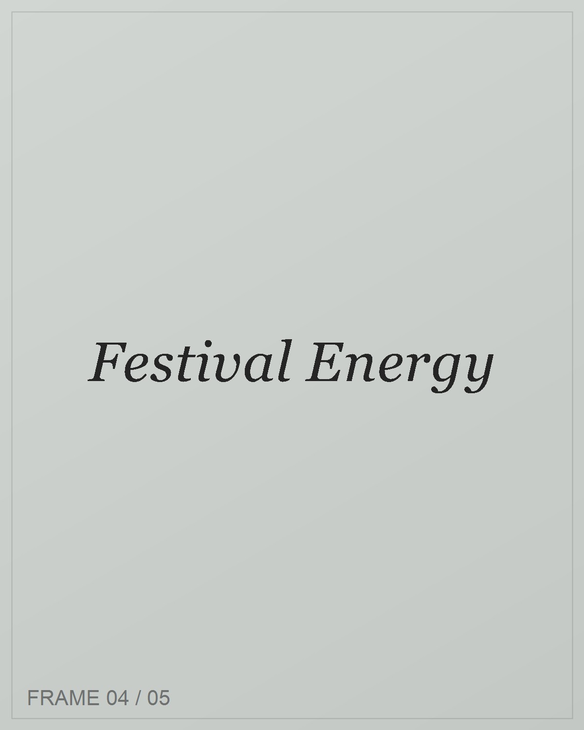 Festival Energy — 4